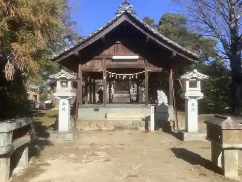 河俣下神社（一色川俣）の本殿・本堂