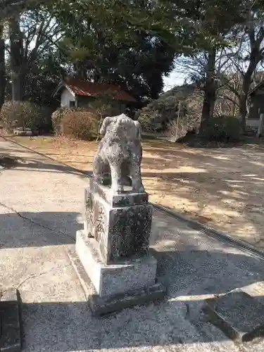 櫻井八幡宮の狛犬