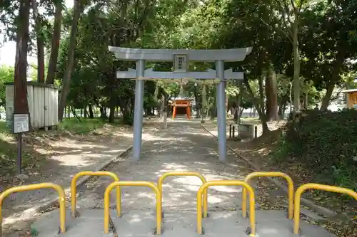 歩人山　稲荷神社の鳥居