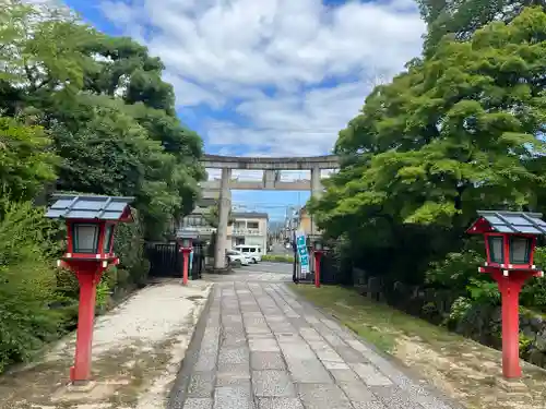 敷地神社（わら天神宮）の鳥居