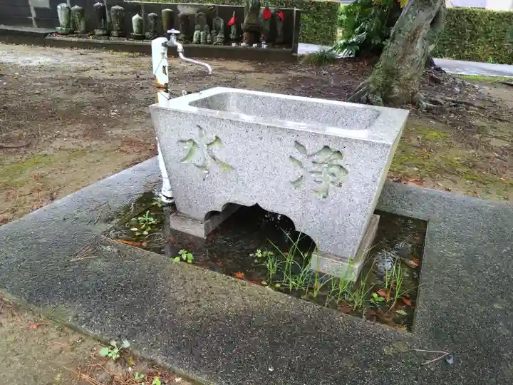 松林寺の手水舎
