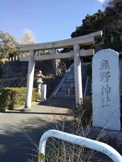 熊野神社（長井熊野神社）の鳥居