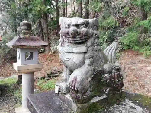 小幡八幡宮の狛犬