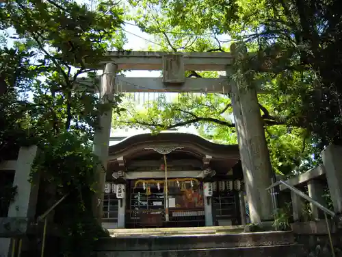 真田山 三光神社の鳥居