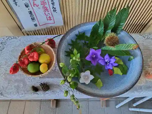 美瑛神社の手水