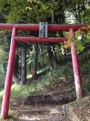 刈田嶺神社の鳥居