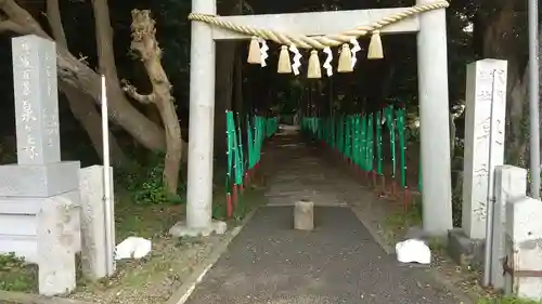 泉神社の鳥居