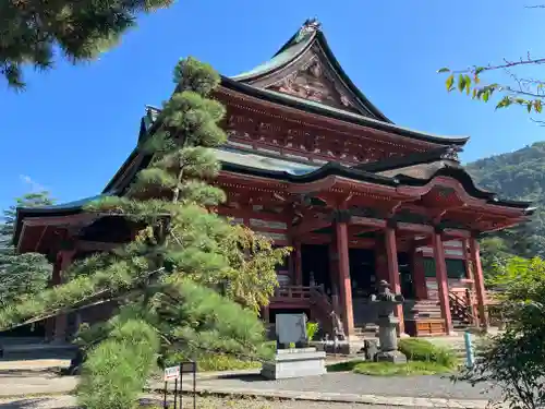 甲斐善光寺の本殿・本堂