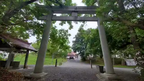 釧路一之宮 厳島神社の鳥居