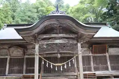 木幡山隠津島神社(二本松市)の本殿・本堂