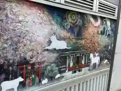 露天神社（お初天神）の芸術