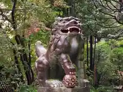 岩槻久伊豆神社の狛犬