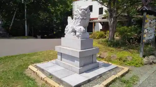 上手稲神社の狛犬