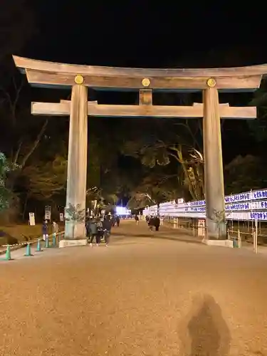 明治神宮の鳥居