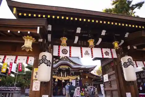 櫛田神社の山門・神門