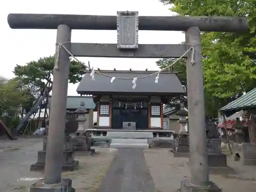 行徳神明神社（豊受神社）の鳥居