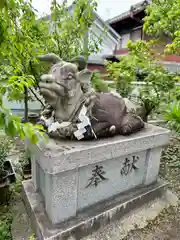 菅原天満宮（菅原神社）の狛犬