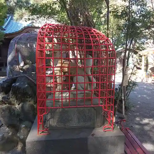 大稲荷神社の狛犬