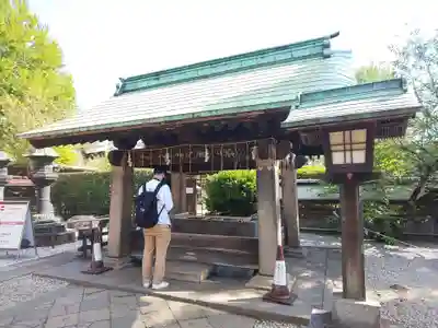 上野東照宮の手水舎