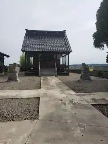 小泉神社の本殿・本堂