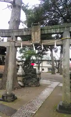 稲荷神社の鳥居