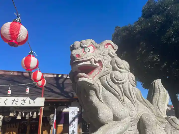 相模原氷川神社の狛犬