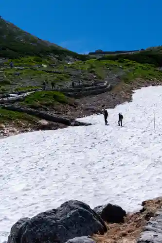 雄山神社峰本社の景色