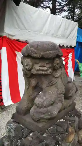 寒川神社の狛犬