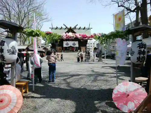 札幌諏訪神社の景色