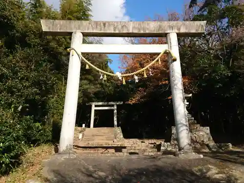 瀬門神社の鳥居