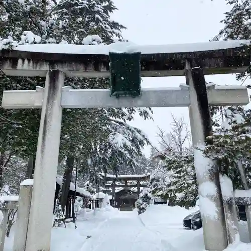 上杉神社の鳥居