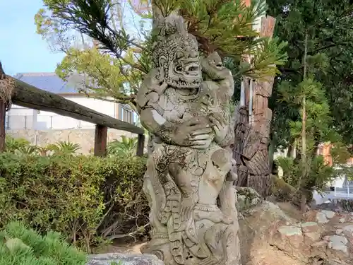 祥福寺の像