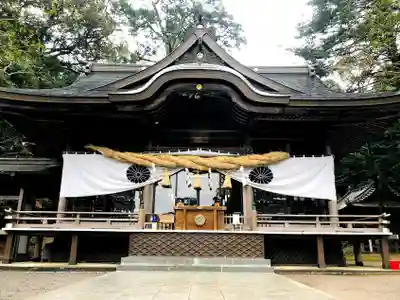 西寒多神社の本殿・本堂
