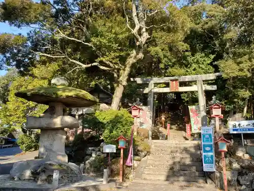 鸕宮神社の鳥居