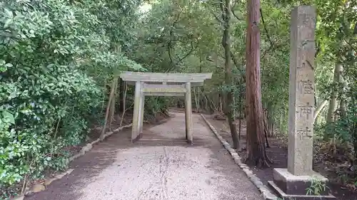 津八幡宮の鳥居