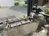 宇波西神社の手水舎