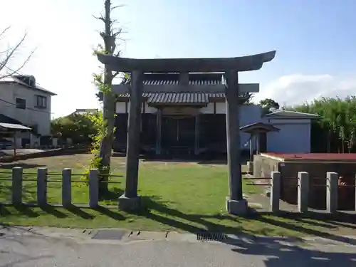 龍神神社の鳥居