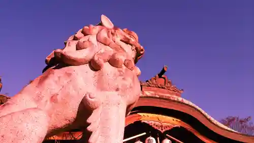 住吉神社（入水神社）の狛犬