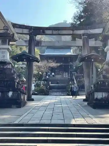 伊奈波神社の鳥居