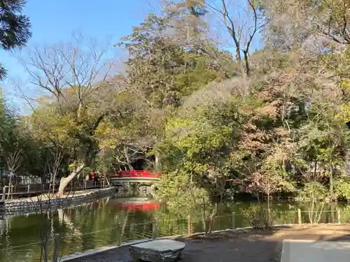 武蔵一宮氷川神社の庭園