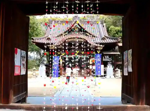 三津厳島神社の山門・神門