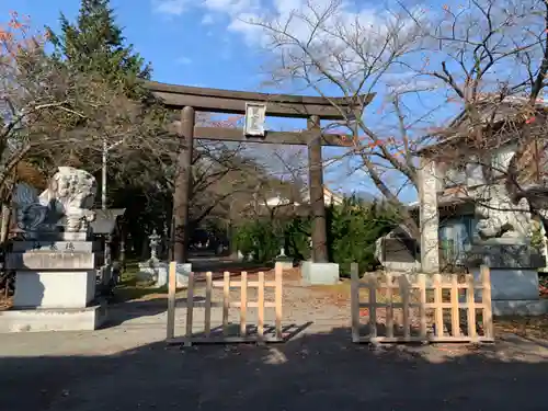 冨士御室浅間神社の鳥居