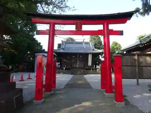 田中八幡宮の鳥居