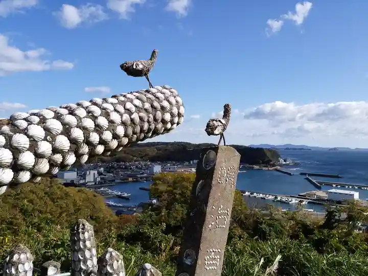 白山神社の景色