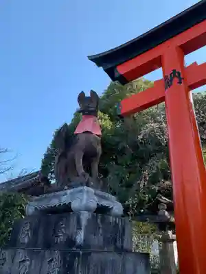 伏見稲荷大社の狛犬