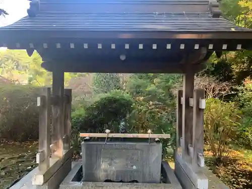 天台宗　長窪山　正覚寺の手水舎