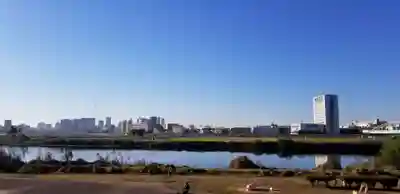 東八幡神社の景色