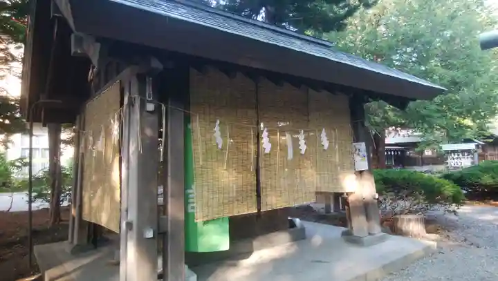 琴似神社の手水舎