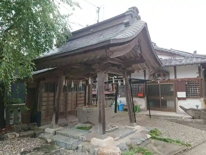 日吉神社の手水舎