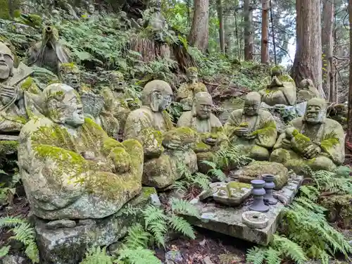 東堂山 満福寺（昭和羅漢）の像